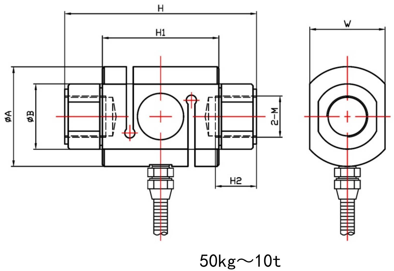 LCZ-202F尺寸圖 LCZ-202F尺寸圖