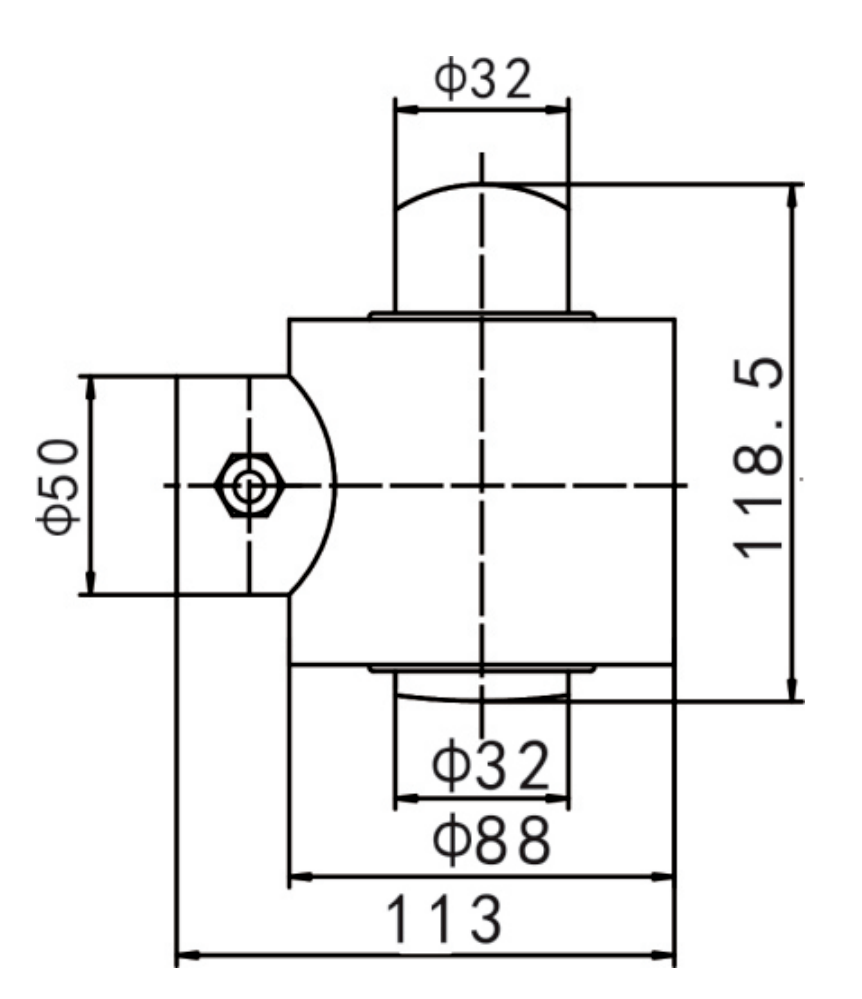 LCZ-102B尺寸圖 LCZ-102B尺寸圖